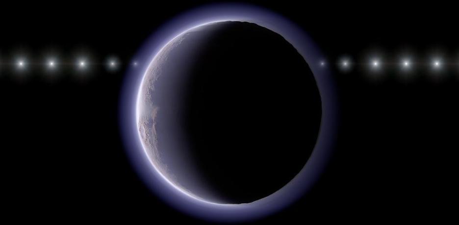 Descubren un planeta enano con atmósfera más allá de Plutón