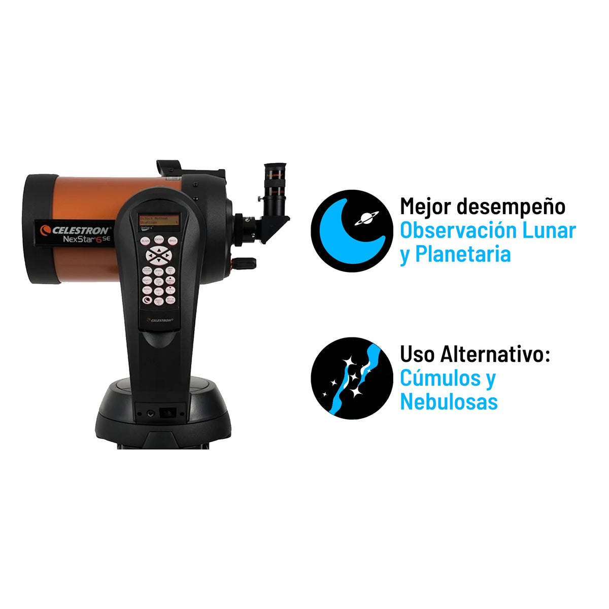 Telescopio Celestron Nexstar 6SE Computarizado
