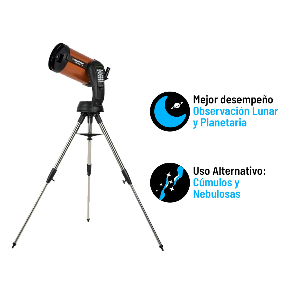 Telescopio Celestron Nexstar 8SE Computarizado