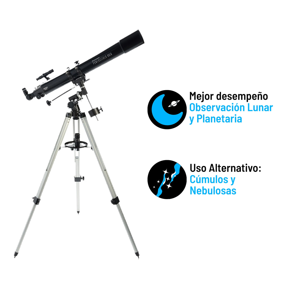 Telescopio Celestron PowerSeeker 80EQ