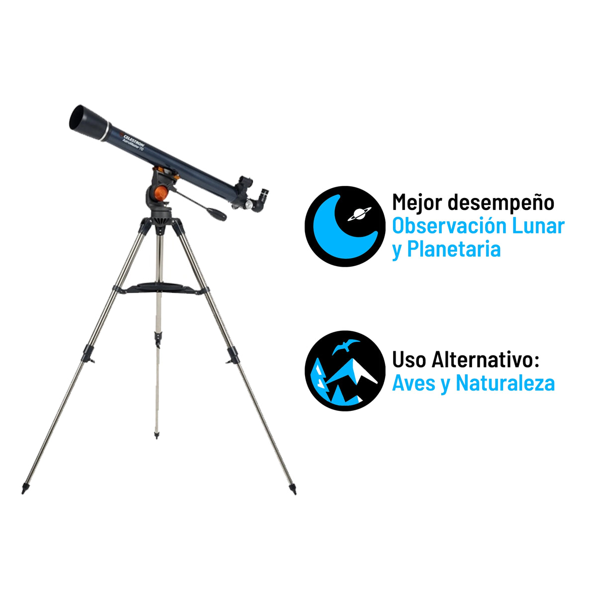 Telescopio Celestron AstroMaster 70AZ