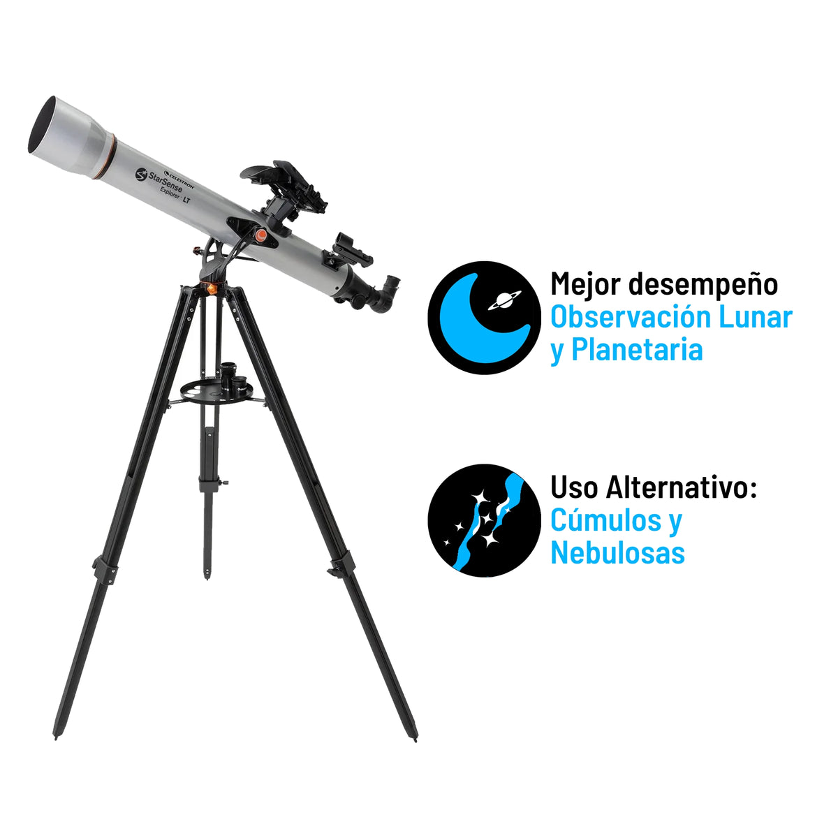 Telescopio Celestron StarSense Explorer 80AZ