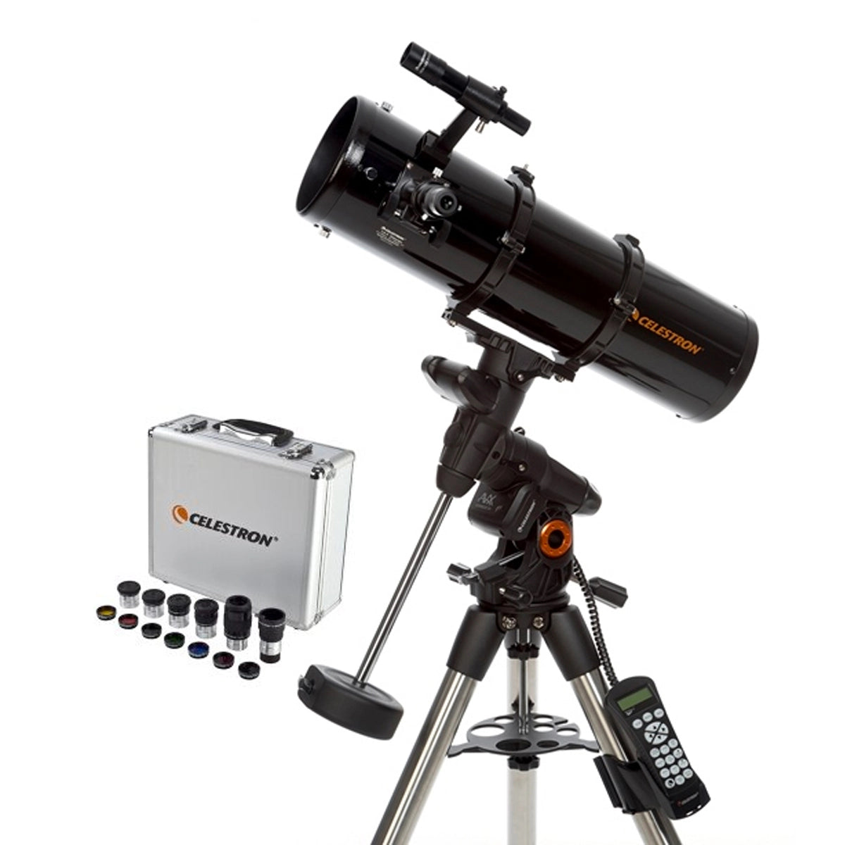Telescopio Celestron Advanced VX 6 Newton + Kit de Oculares y Filtros 1.25
