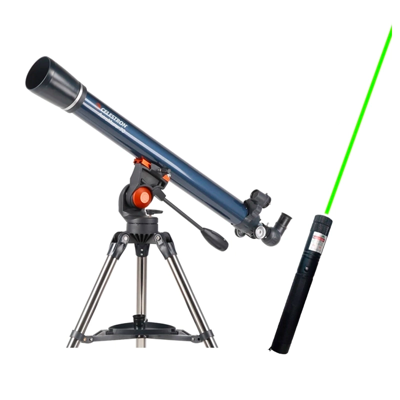 Telescopio Celestron AstroMaster 70AZ + Puntero Láser