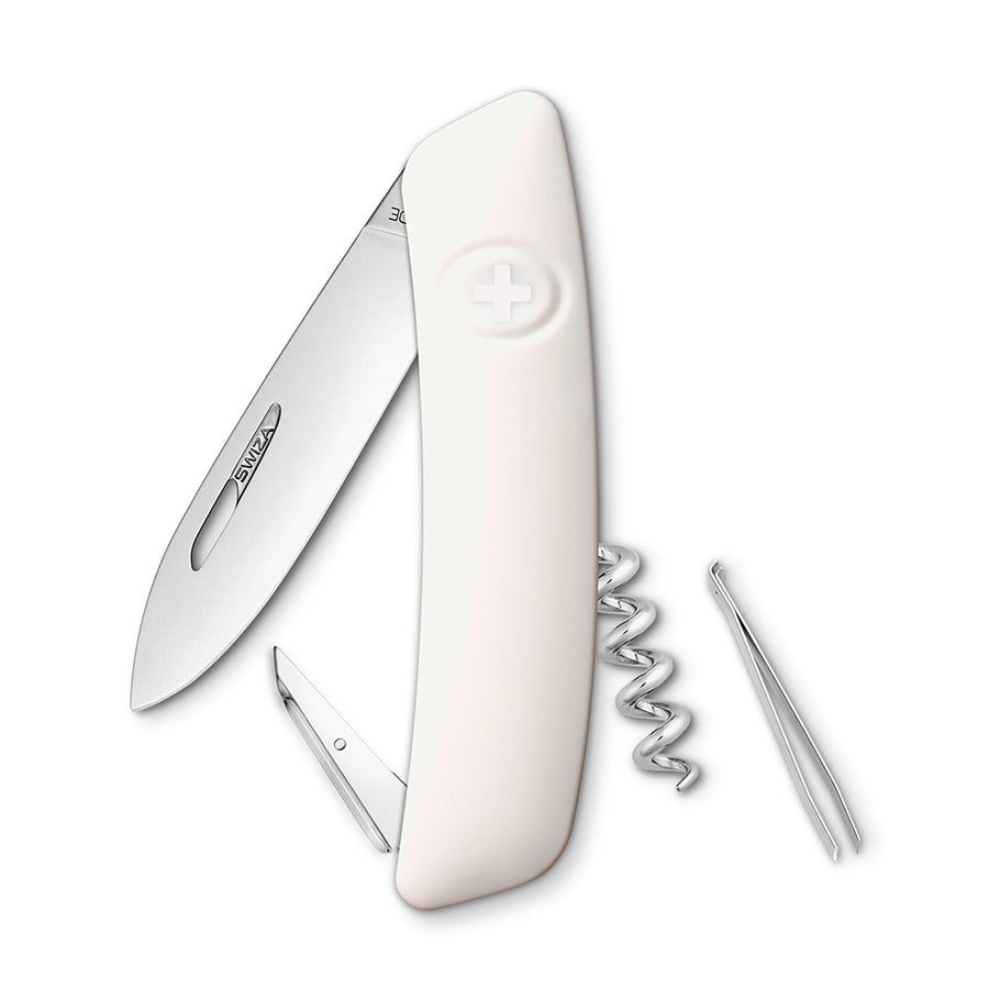 Cortaplumas Swiza D01 Blanco