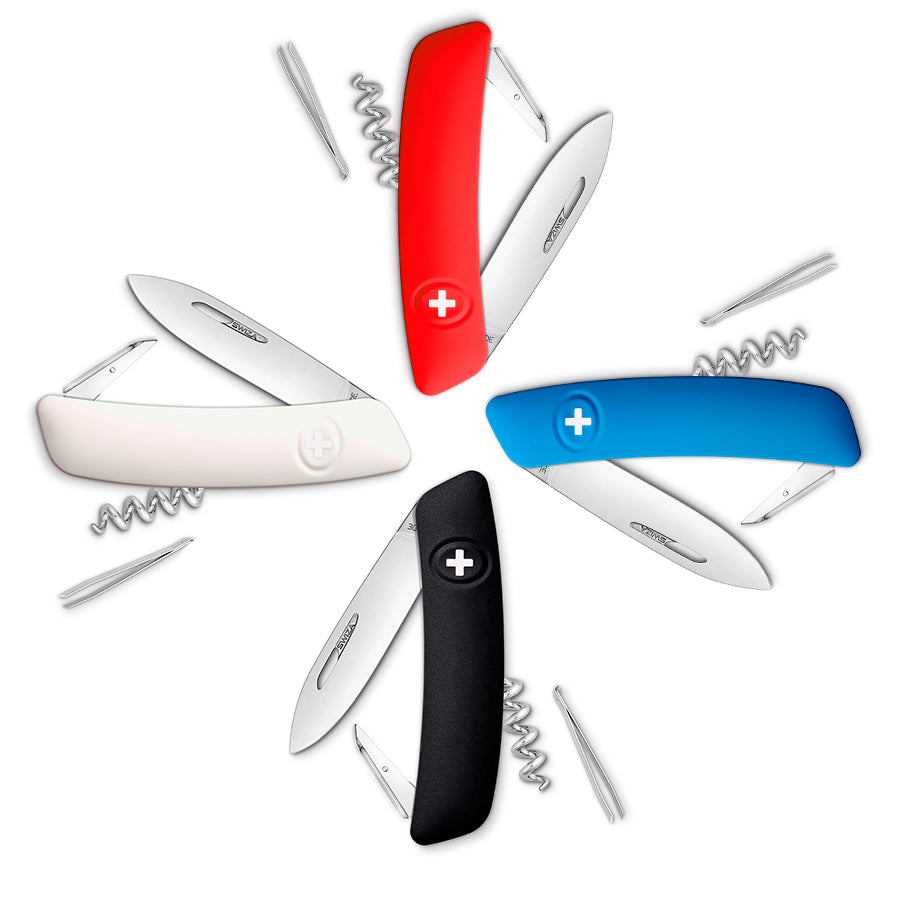 Cortaplumas Swiza D01 Blanco