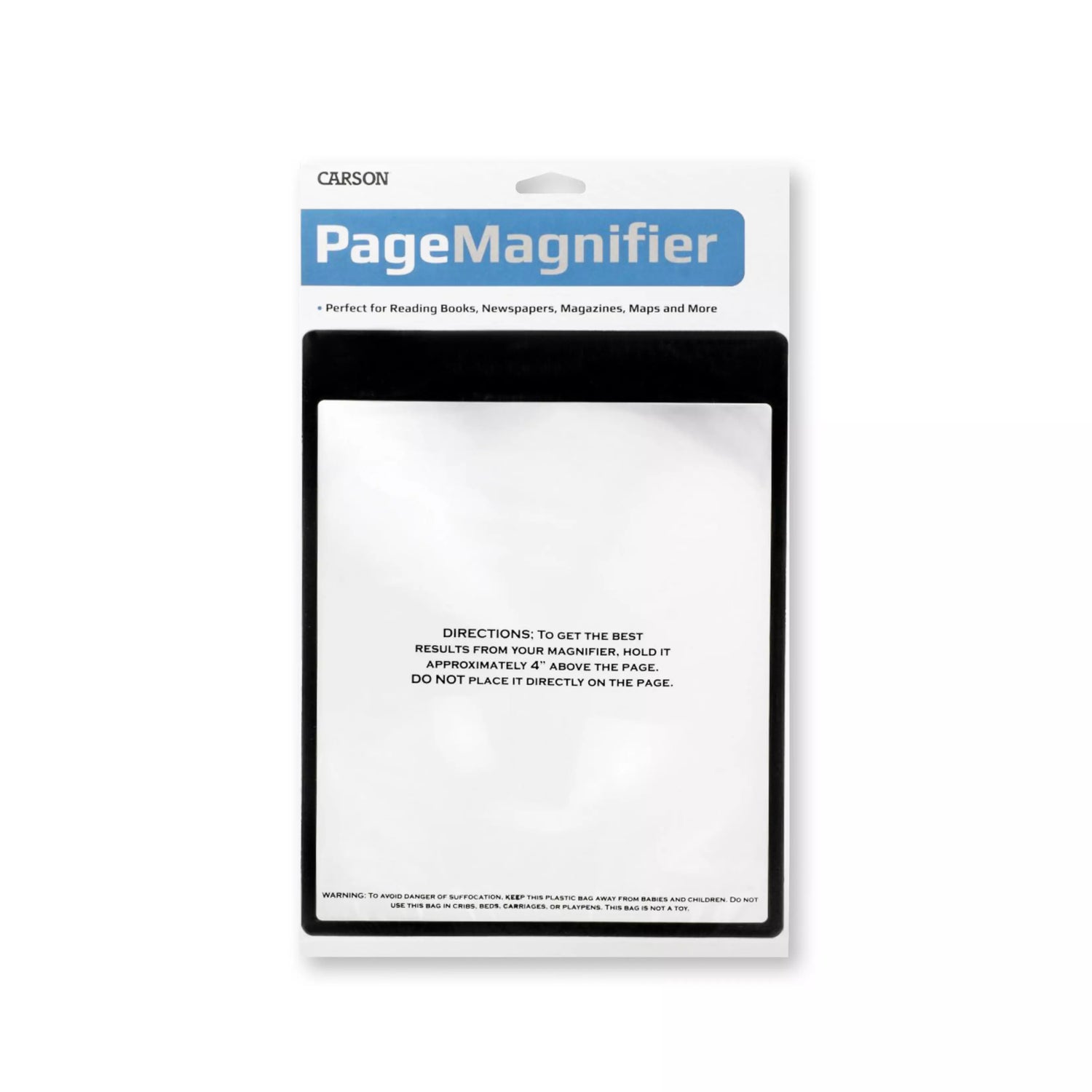 Lupa para Páginas Carson MagniSheet