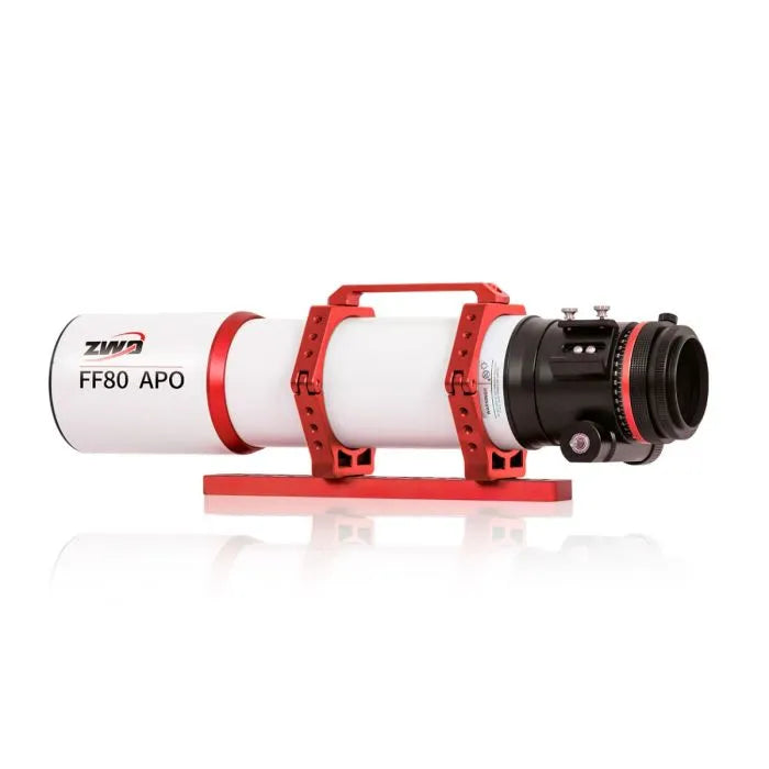 Telescopio APO ZWO FF80 (Solo Tubo y Anillos)