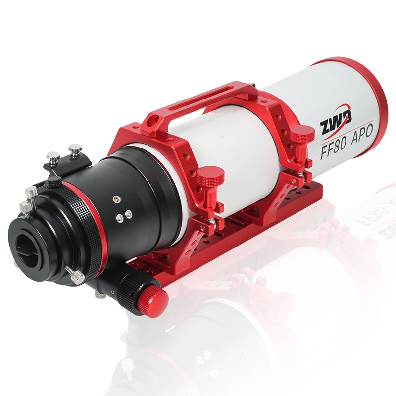 Telescopio APO ZWO FF80 (Solo Tubo y Anillos)