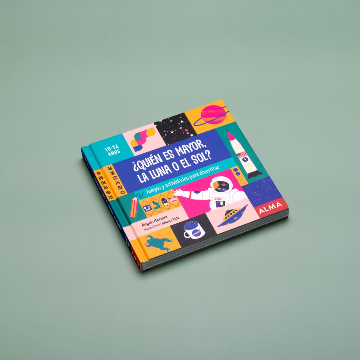 Libro de Juegos ¿Quién es mayor, la Luna o el Sol?