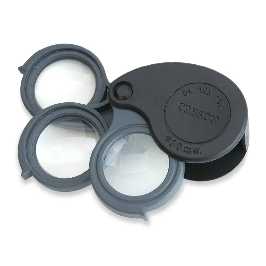 Lupa Carson TriView 5x/10x/15x