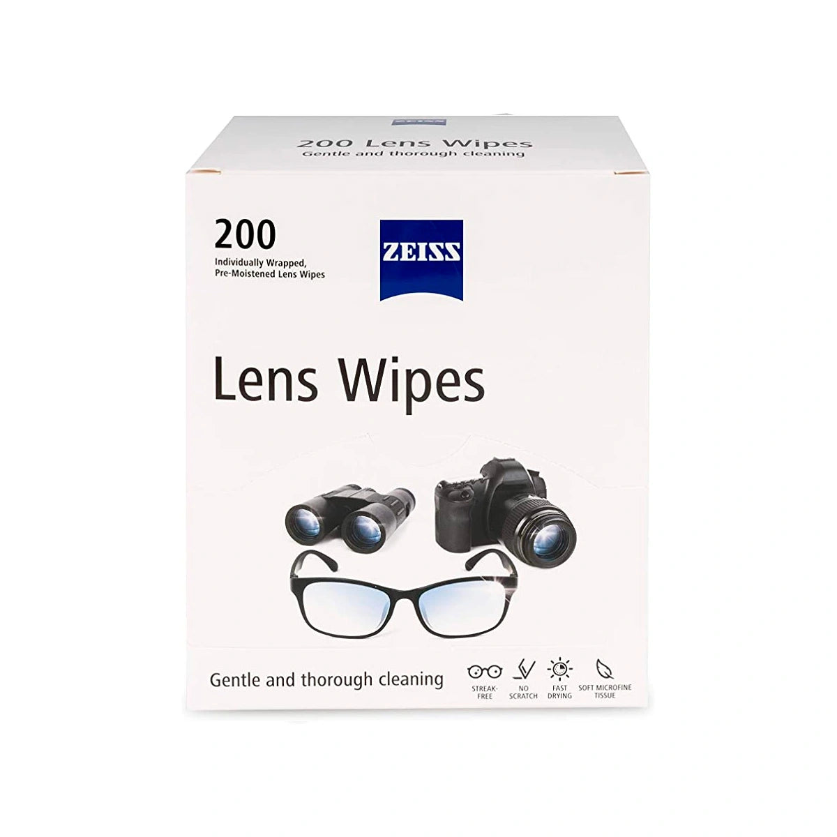 Toallas limpia lentes ZEISS 200 unidades