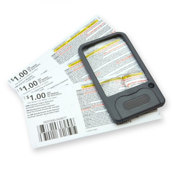 Lupa Carson Pocket Magnifier