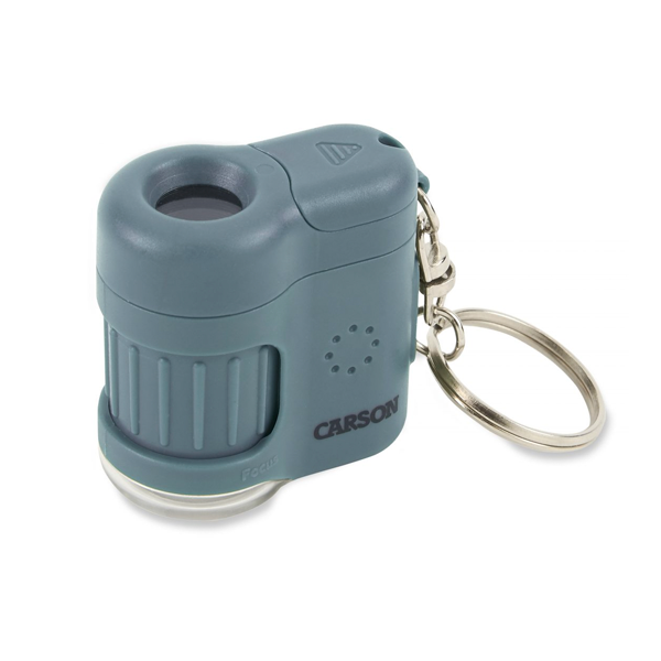 Lupa microscópica de bolsillo Carson MicroMini Azul