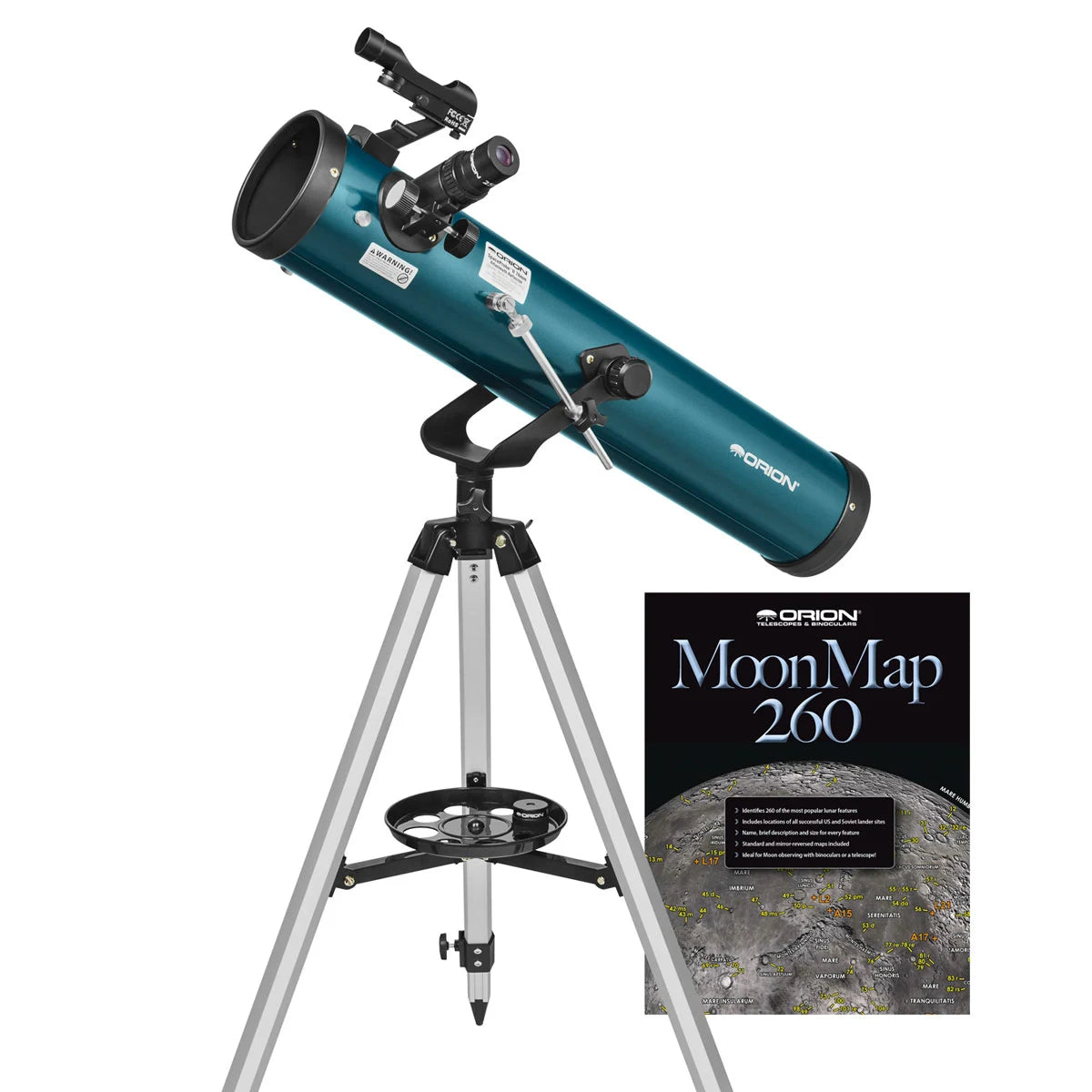 Telescopio Orion SpaceProbe II 76 AZ (Segunda Selección)