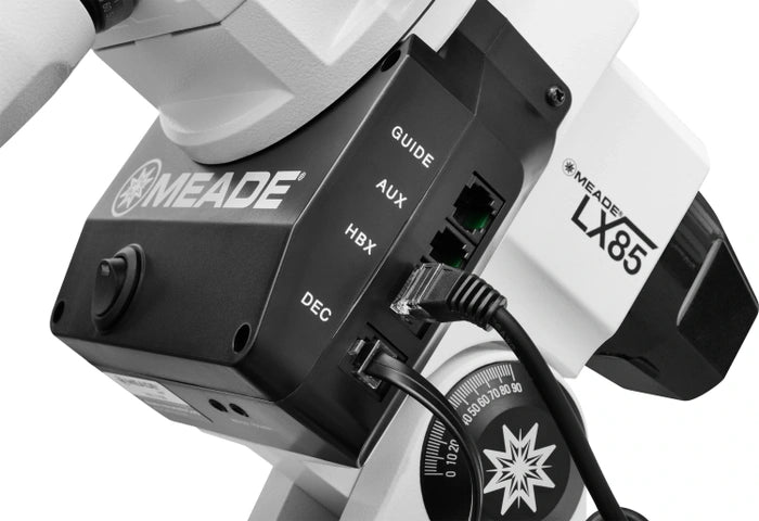 Montura ecuatorial Meade LX85 con Audiostar