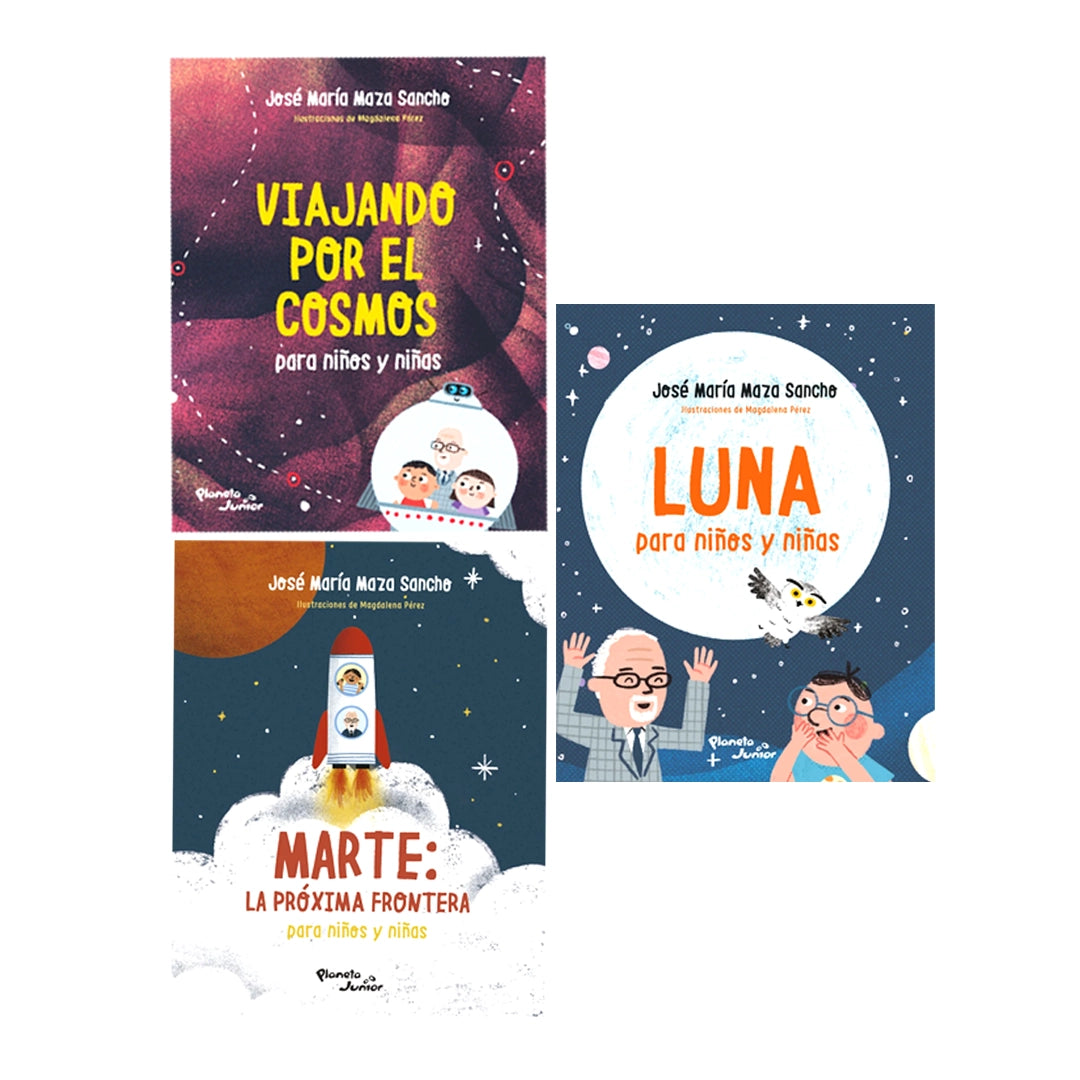 Pack 3 Libros Profe Maza para Niños y Niñas