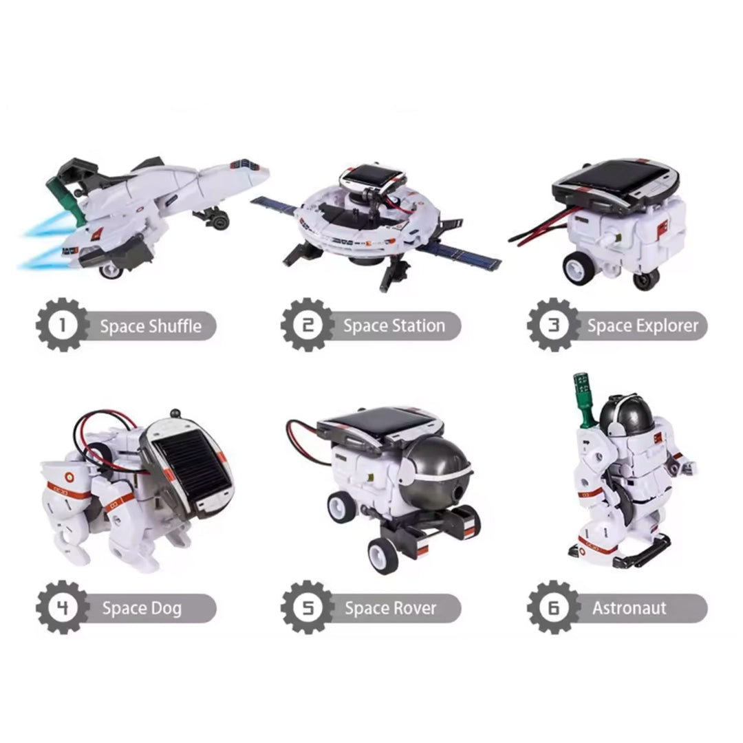 Kit de Robot Solar Espacial 6 en 1