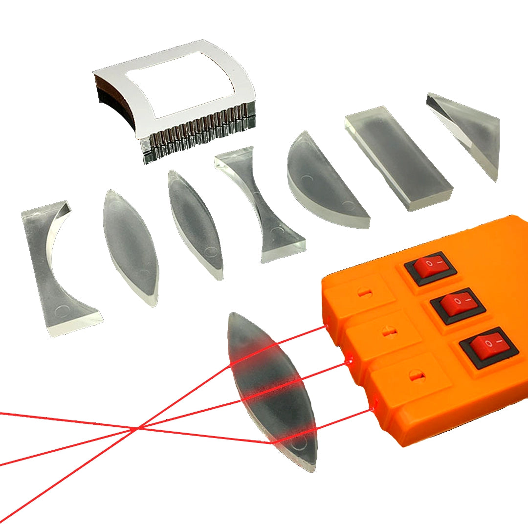 Set de Experimento Prismas y Láser