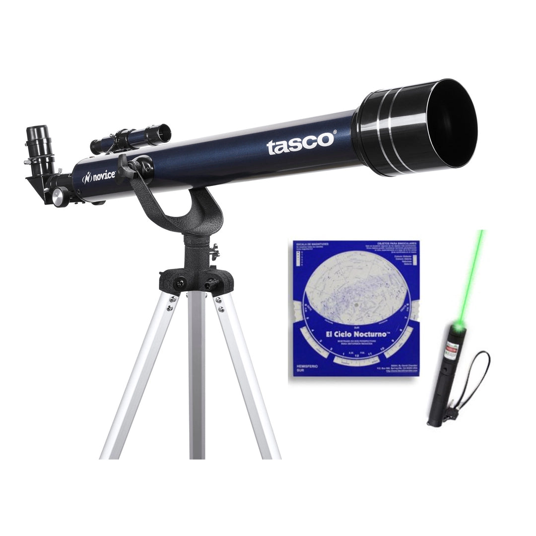 Telescopio Tasco Novice 60 + Puntero Láser y Planisferio