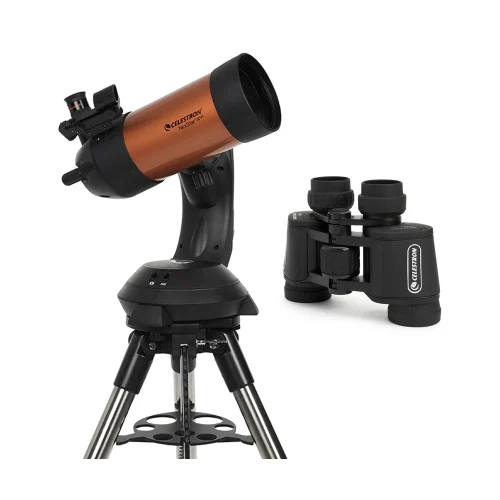 Telescopio Celestron NexStar 4SE + Binocular UpClose 7x35