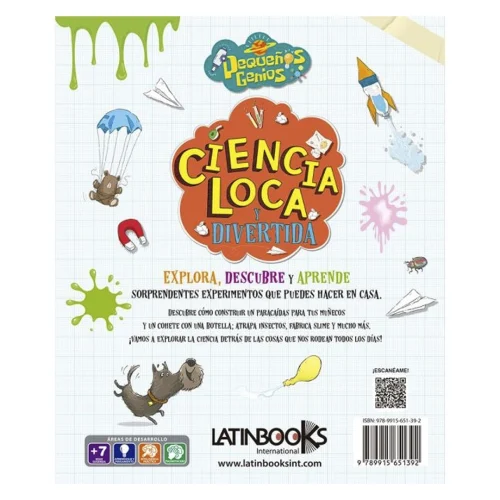 Libro Pequeños genios: Ciencia loca y divertida - Imagen 2